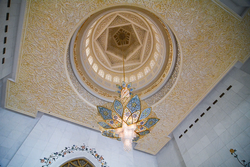 アブダビ　シェイクザイードグランドモスク