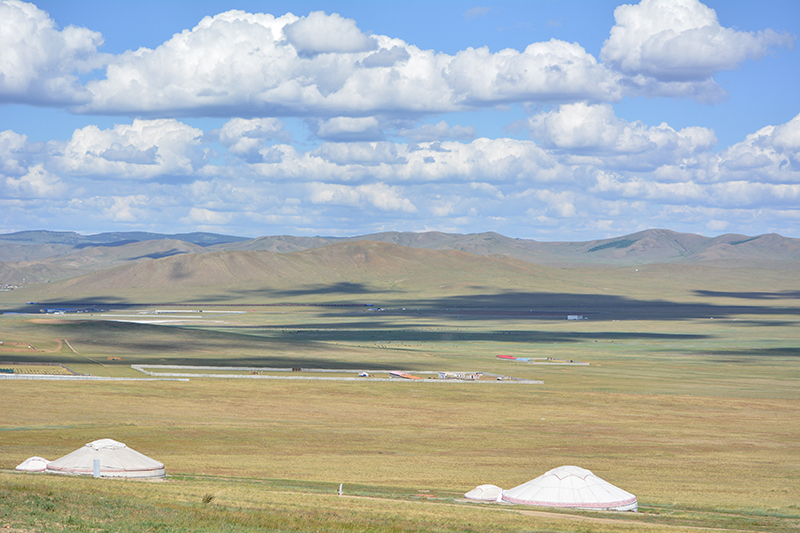 モンゴル旅行　草原