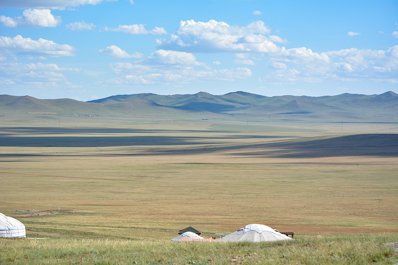 モンゴル旅行　草原