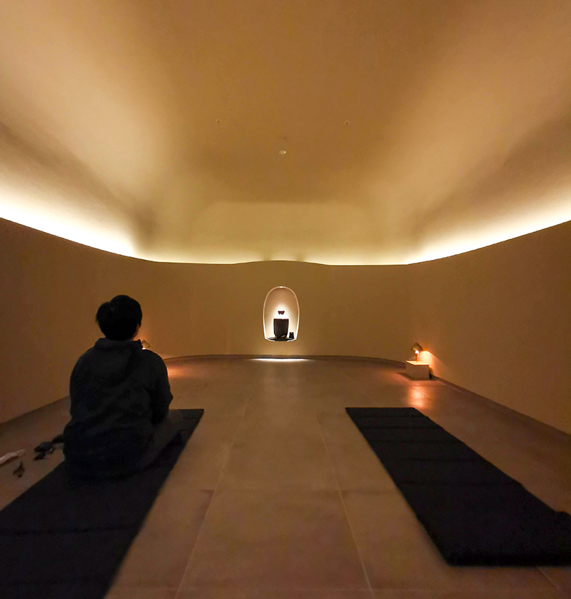 ノーガホテル清水京都 瞑想体験