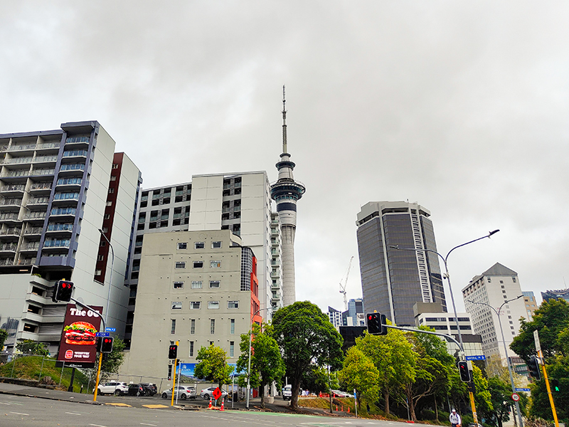 オークランド スカイタワー ニュージーランド・フィジー旅行記 赤ちゃん連れ海外旅行