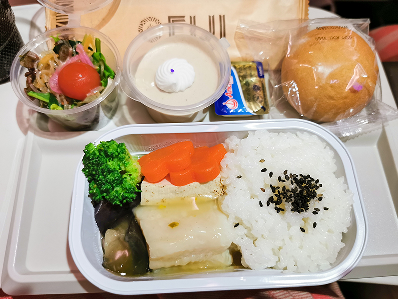 フィジーエアウェイズ 機内食