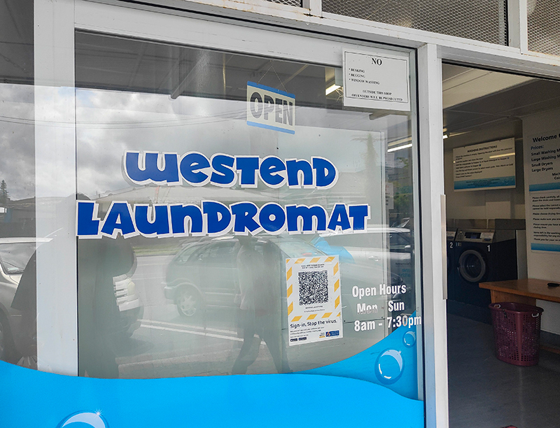 ロトルア コインランドリー