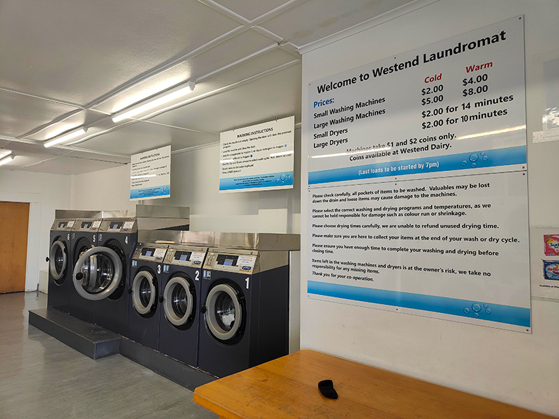 ロトルア コインランドリー