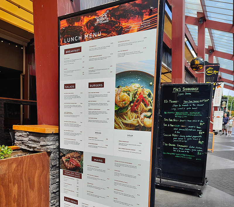 ロトルア レストラン