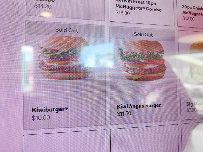 ニュージーランド マクドナルド マック