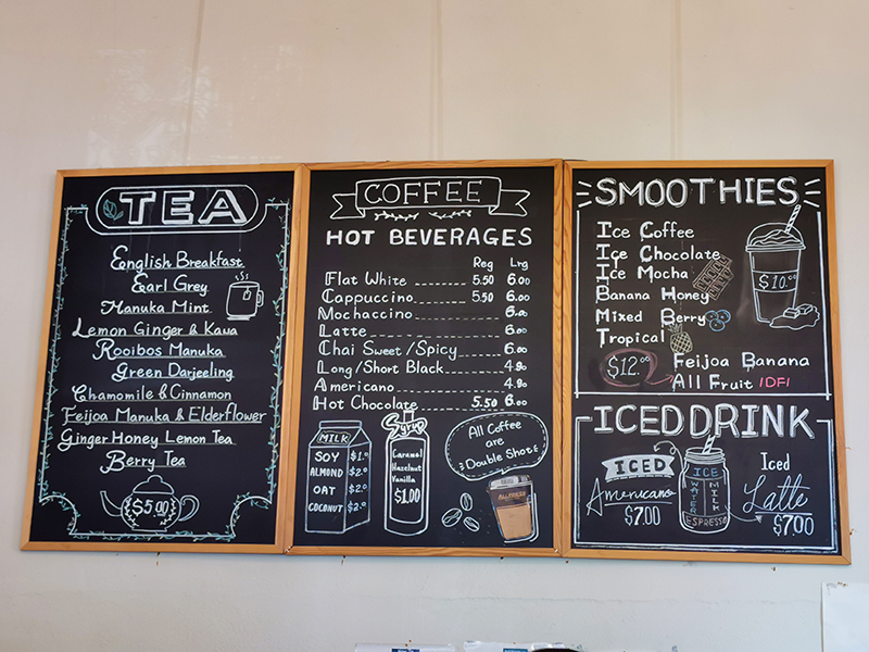 ニュージーランド ロトルア カフェ