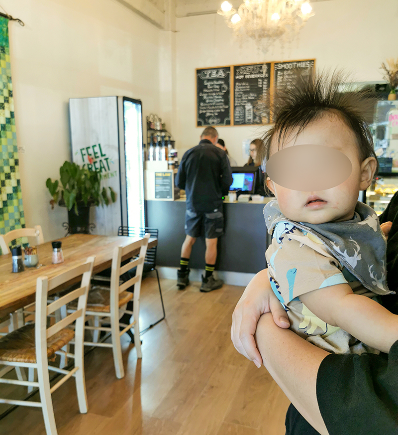 ニュージーランド ロトルア カフェ