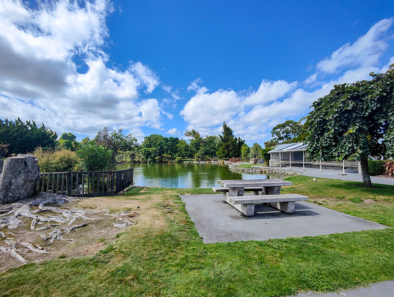 ニュージーランド　ロトルア　クイラウパーク　Kuirau Park rotorua