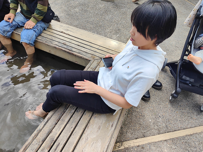 ニュージーランド　ロトルア　クイラウパーク　Kuirau Park rotorua