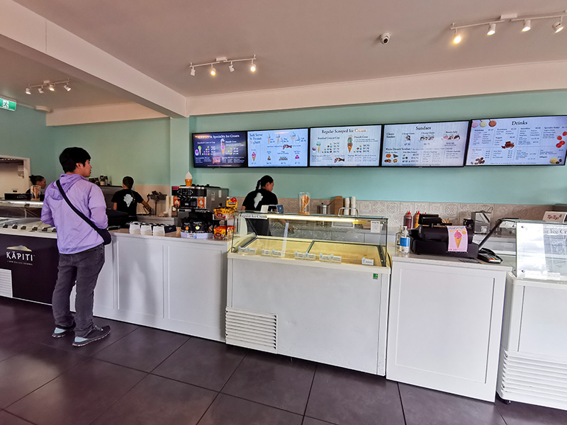 ロトルア　Lady Janes Ice Cream Parlour