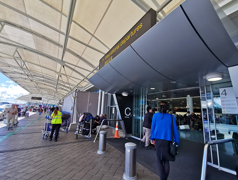 ニュージーランド　空港
