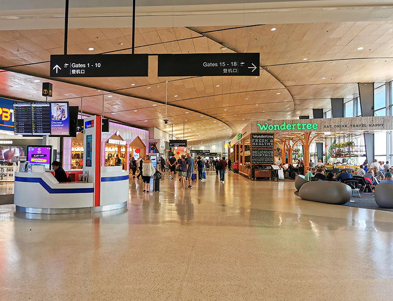 ニュージーランド　空港