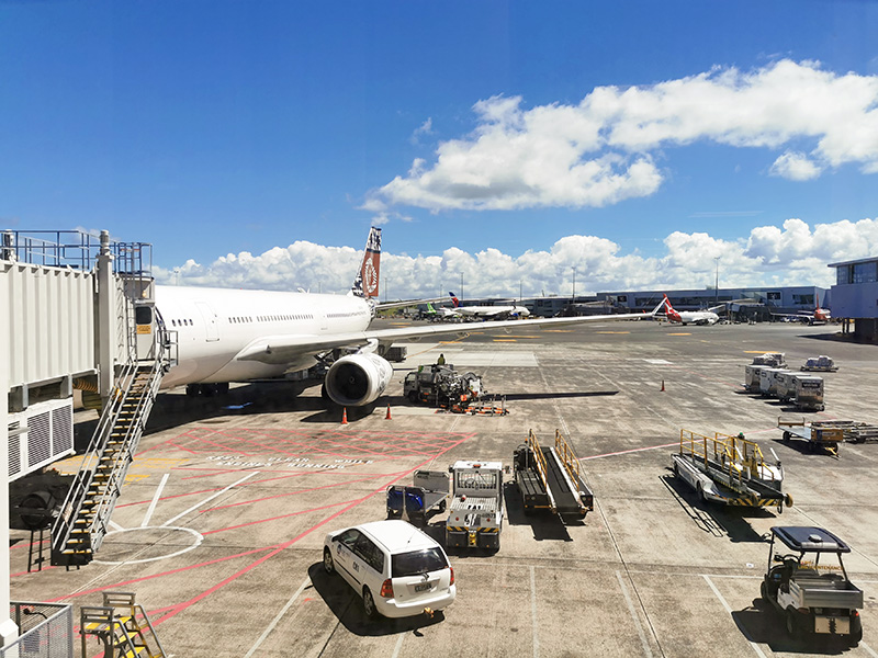 ニュージーランド　空港